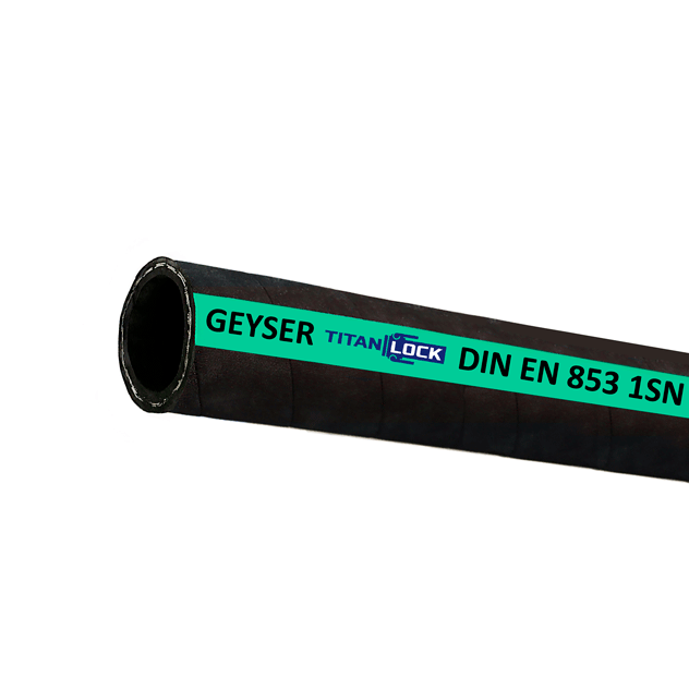 Рукав высокого давления GEYSER 1SN EN853, внутр.диам. 38мм, TLGY038-1SN TITAN LOCK
