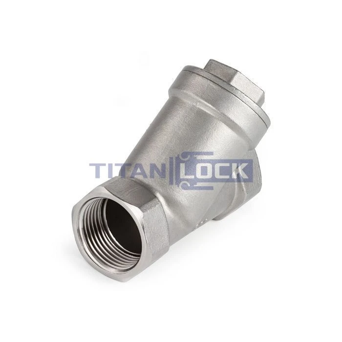 4Обратный клапан У-образный нержавеющий AISI304, ВР/ВР 1", TL1ACV TITAN LOCK