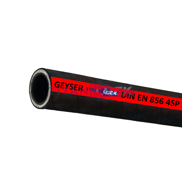 4Рукав высокого давления GEYSER 4SP EN856, внутр.диам. 38мм, TLGY038-4SP TITAN LOCK