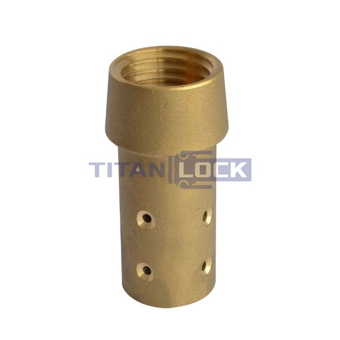 Соплодержатель для рукава, материал латунь, внутр. диам. 25 мм TL025NHBR TITAN LOCK