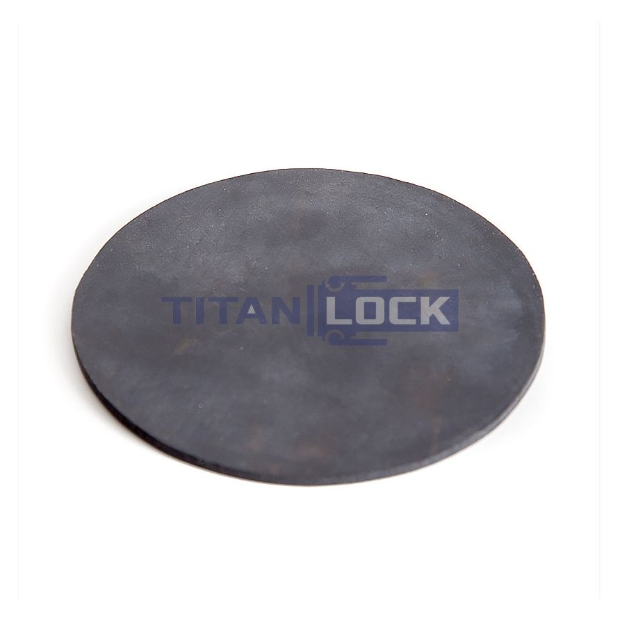 Уплотнение для глухой гайки DIN 11851 DN40, силикон (сплошное круг.) TL40BNSIL TITAN LOCK