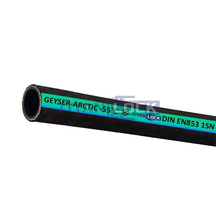 Рукав высокого давления GEYSER-ARCTIC 1SN морозостойкий, -55С, 25мм, TLGY025-1SN-AC TITAN LOCK