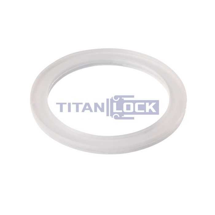 Уплотнение CLAMP DN40, PTFE (тефлон), DIN TL40TF-C TITAN LOCK