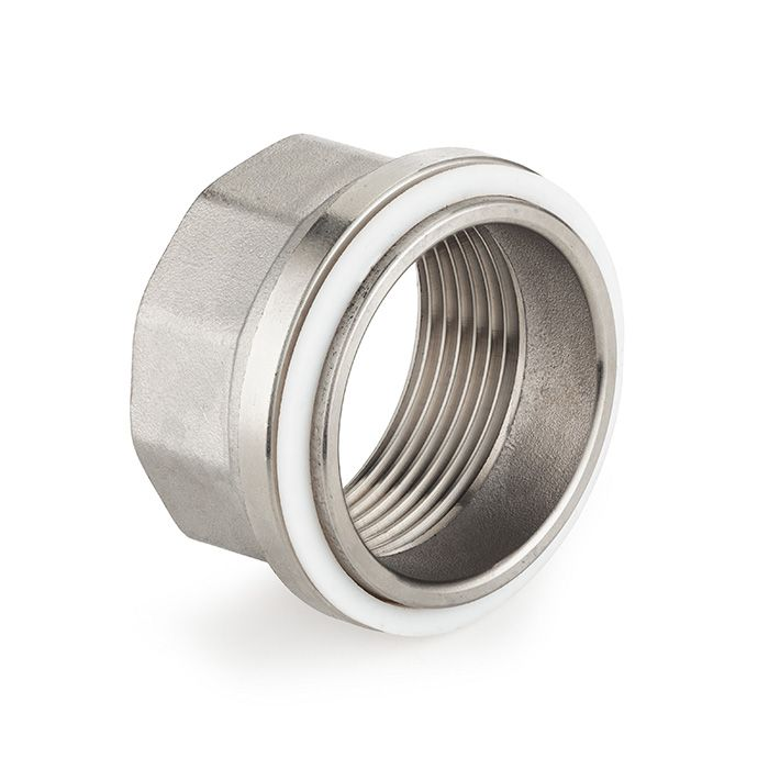 Американка нержавеющая (AISI304) 1/4", ВР/ВР TL025UFF TITAN LOCK