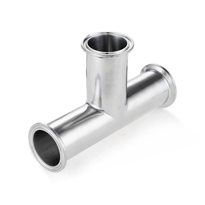 Тройник Clamp DN 65, нерж. сталь 316, TLTE65CLSS TITAN LOCK