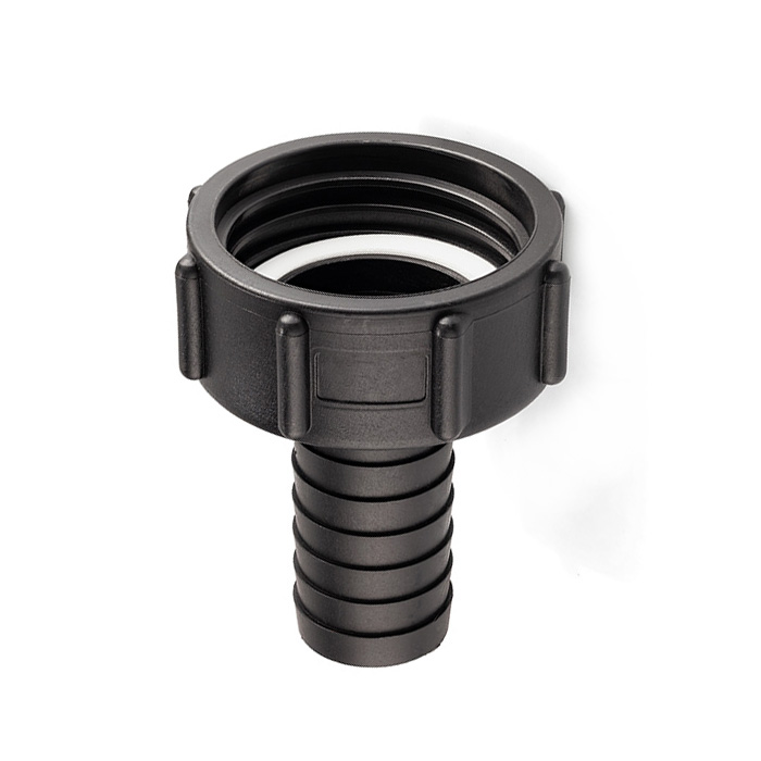 Переходник на Еврокуб под шланг S60x1 1/4, полипроп., TLEC1.1/4AH TITAN LOCK