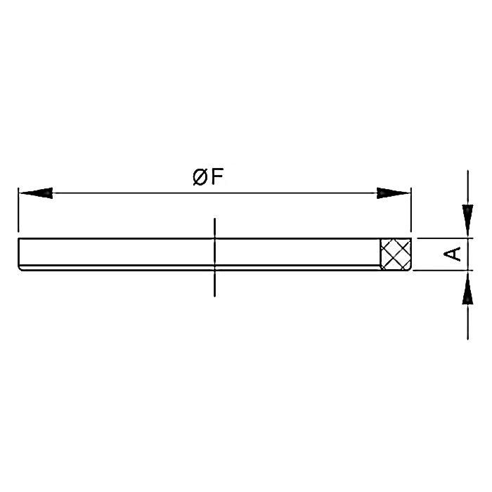 Уплотнение для молочных муфт, SMS 1 1/2", EPDM (черный) TL1.1/2EP-S TITAN LOCK