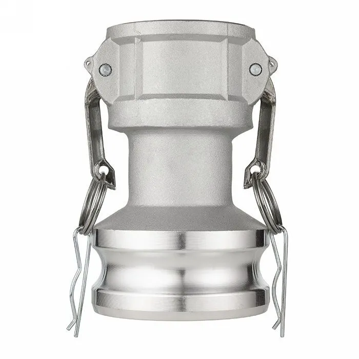 Камлок нержавеющий тип DА (переходник розетка 2" х ниппель 4"), TL2040DASS TITAN LOCK