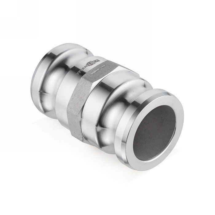 Камлок алюминиевый тип AA (переходник ниппель 6" х ниппель 6"), TL600AAAL TITAN LOCK