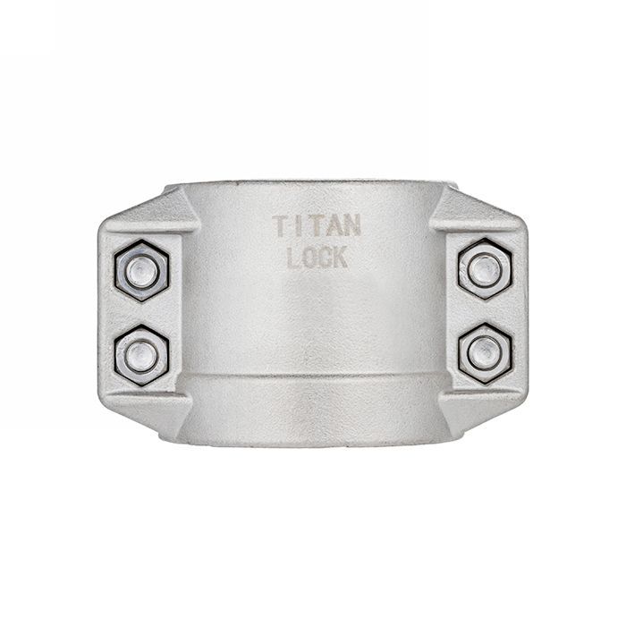 Усиленный 4-х болтовый хомут, алюминий, TL150X12AL TITAN LOCK