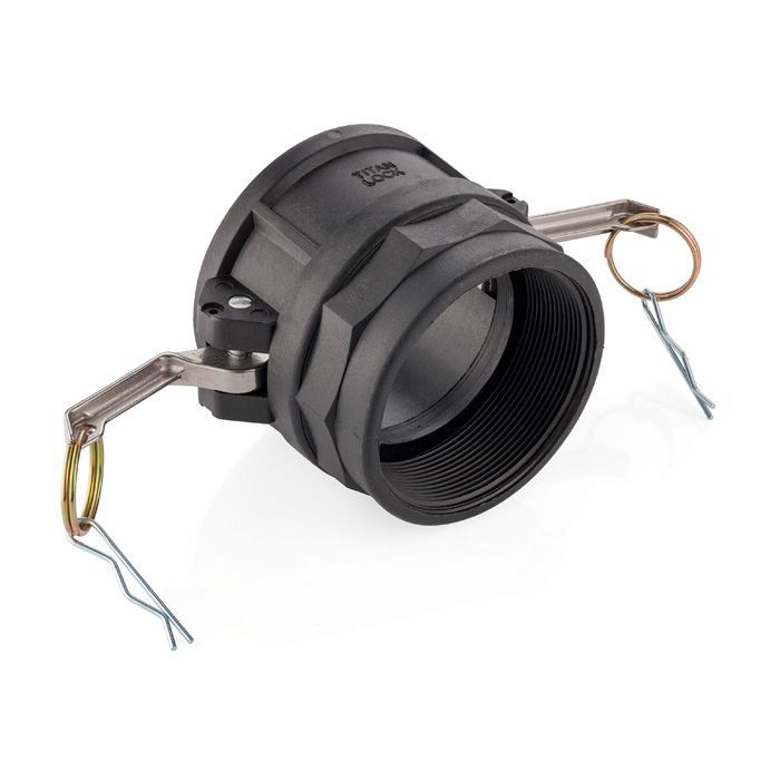 Камлок полипропиленовый тип D розетка, внутр. резьба BSP 4", TL400DPP TITAN LOCK