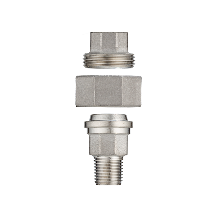 Американка конусная нержавеющая (AISI304) 3/8", ВР/НР TL3/8UFMC TITAN LOCK
