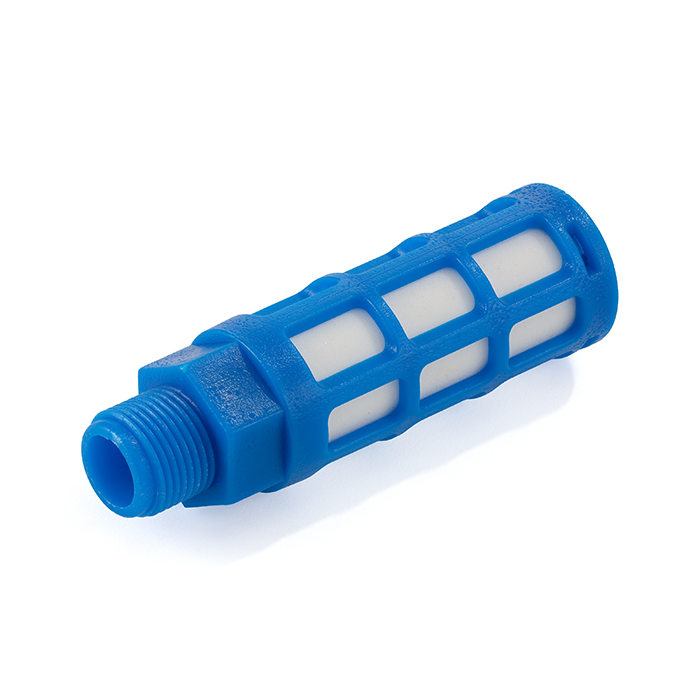 Пневмоглушитель пластиковый тип PSL, наруж. резьба 1/2", TLP-PSL-04 TITAN LOCK