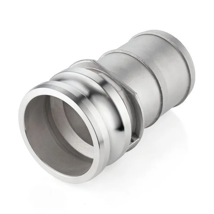 Камлок неражавеющий тип E серия "EcoLine" ниппель с хвостовиком 4", TL400ESS-EL TITAN LOCK