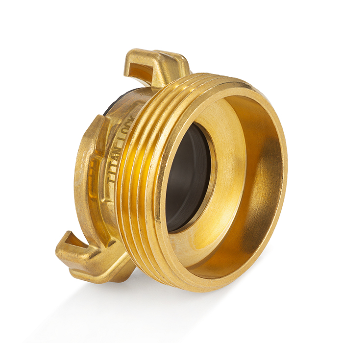 Универсальное соединение для воды NEPTUN (GEKA) с наружной резьбой BSP 1/2", латунь, TLNPM1/2-BR TITAN LOCK