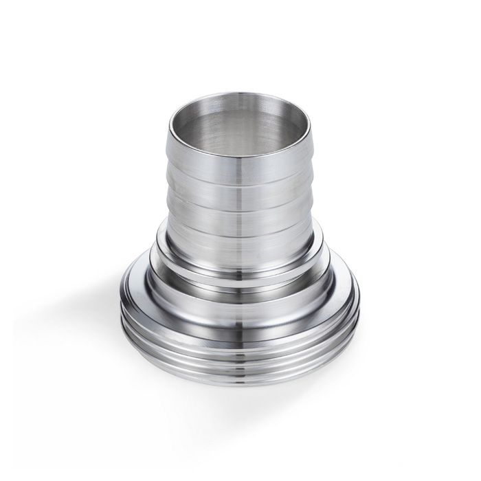 Резьбовой штуцер под рукав DIN 11851 DN65 нерж. 316 TL65THRSS TITAN LOCK