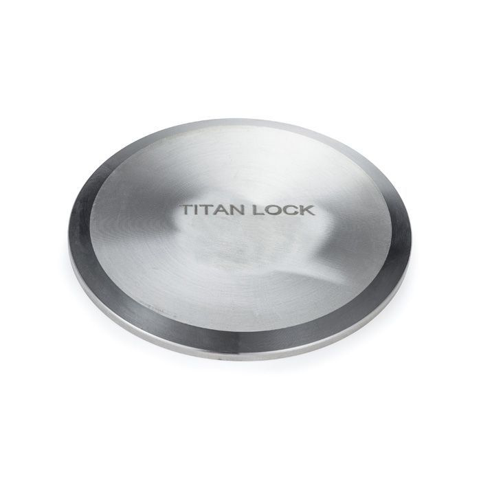 Заглушка Clamp DN25 нерж. 316, DIN TL25PCL TITAN LOCK