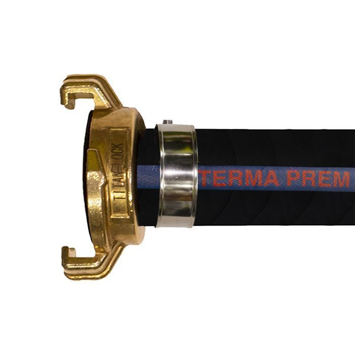 Рукав для горячей воды нап-всас «TERMA-PREM», EPDM, +125C, внутр.диам. 76мм, TL076TR-PR TITAN LOCK