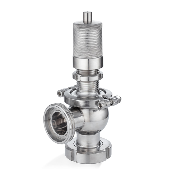 Предохранительный клапан нержавеющий гайка-резьба, DN40, TLSV40THN-S TITAN LOCK