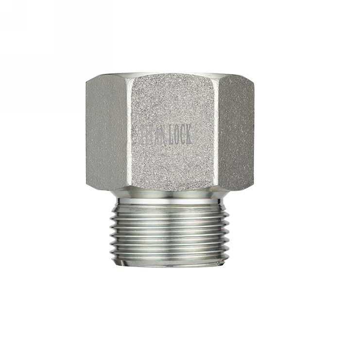 Ниппель переходной нержав. (AISI304), 3/8", НР BSP/ВР NPT, TL3/8RMBS-FNP-S TITAN LOCK