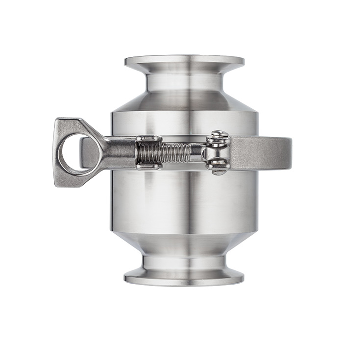 Обратный клапан нержавеющий (AISI304) DN65, типа clamp-clamp TLCV065CLS TITAN LOCK