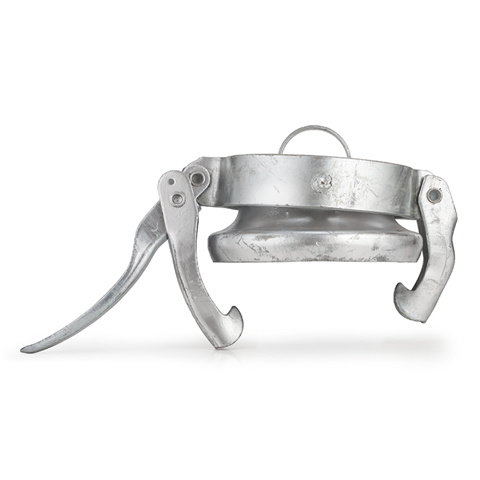 Заглушка с замком для ниппеля Perrot 6", сталь, TL600PRT-KKV TITAN LOCK