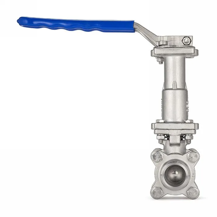 Криогенный шаровый кран нерж 304, под приварку PN16, DN 40, TL40CBVW16-S TITAN LOCK