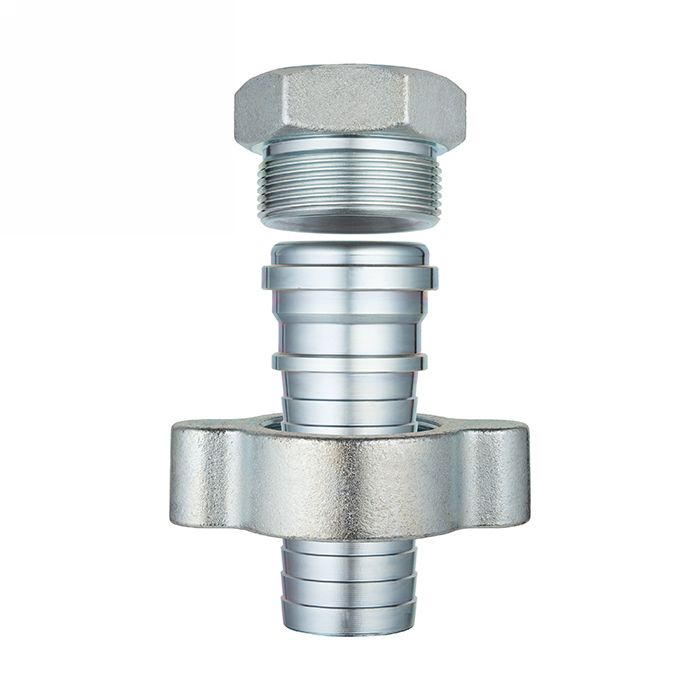 Соединение для пара "GEFEST" в сборе, 1.1/2" NPT (оцинк. сталь), TLGFC1.1/2 (GF61) TITAN LOCK