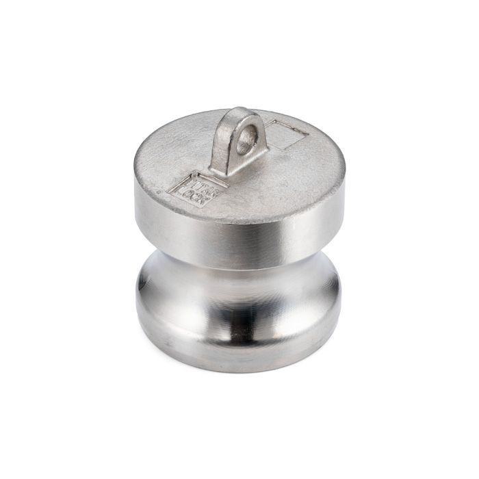 Камлок нержавеющий тип DP, заглушка для розетки 1/2", AISI316, TL50DPSS316 TITAN LOCK