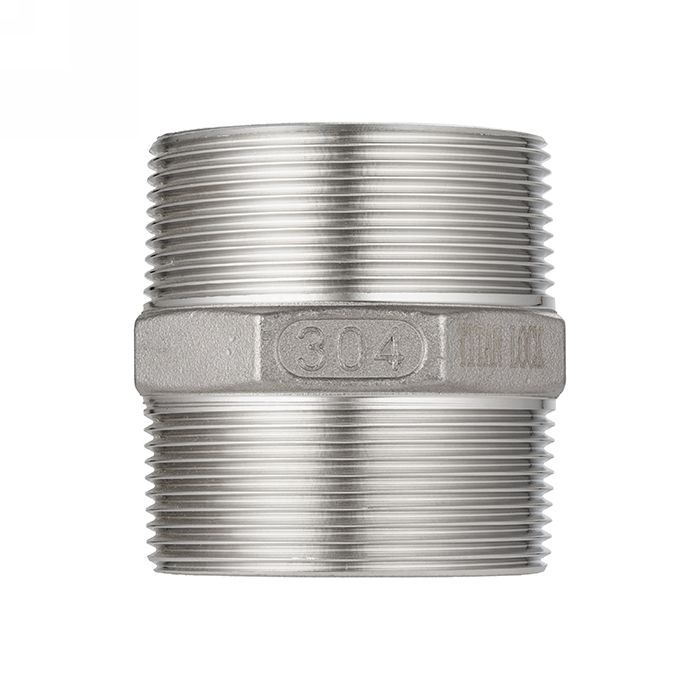 Шестигранный ниппель с наруж. резьбой BSP 1/2" с обеих сторон, сталь TL1/2HN TITAN LOCK