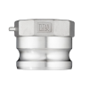 Камлок нержавеющий тип A ниппель, внутр. резьба BSP 3", AISI316, TL300ASS316 TITAN LOCK