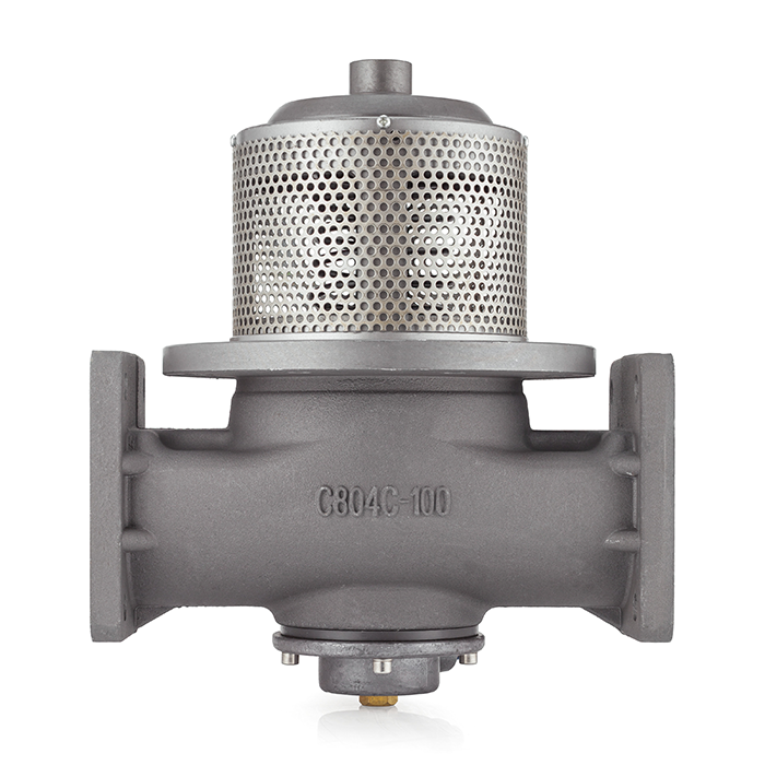 Пневматический донный клапан, Т-образный, алюминий, 4in, TL400PBV-T TITAN LOCK
