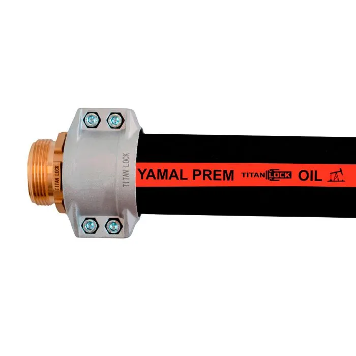 Маслобензостойкий рукав «YAMAL-PREM», внутр. диам. 19мм, -40C, 10bar, NBR, нап/всас TL020YM-PR TITAN