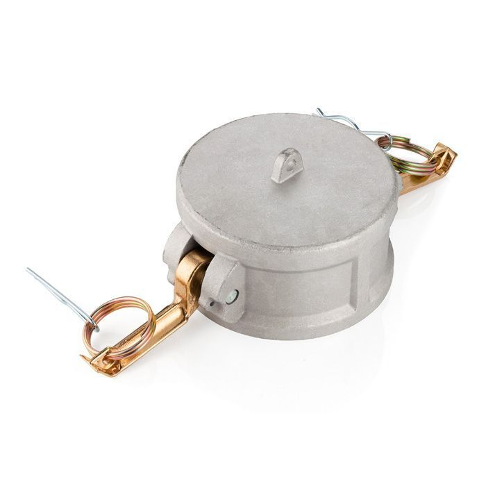 Камлок алюминиевый тип DC, заглушка для ниппеля 8", TL800DCAL TITAN LOCK