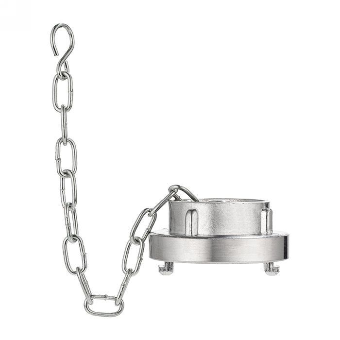 Cоединение типа Storz, заглушка с крепежной цепью, KA=52, алюминий TLSTORZ52 TITAN LOCK