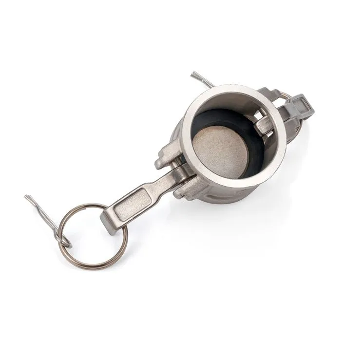 Камлок нержавеющий тип DC, заглушка для ниппеля 1", AISI304, TL100DCSS TITAN LOCK