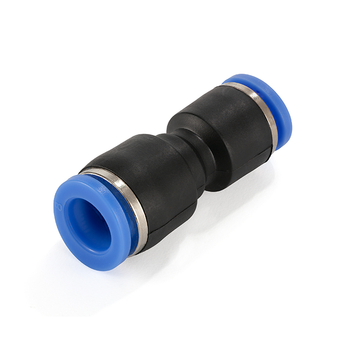 Фитинг-переходник цанговый пневматический, 8-6 мм, пластик, тип PG, TLP-PG8-6 TITAN LOCK