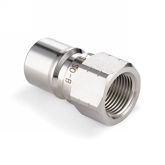 2in, БРС серия B, ISO 7241-B, ниппель, нерж. сталь 304, TL16BM-S TITAN LOCK