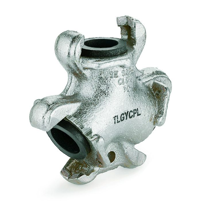 Тройник соединительный "GERMES" (AIR KING), сталь, TLGYCPL TITAN LOCK