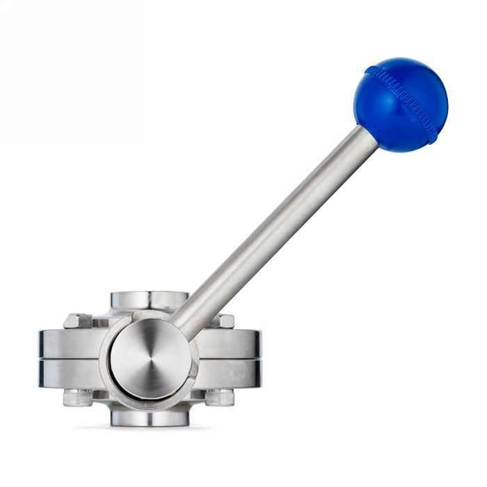 Затвор дисковый нержавеющий (AISI316) DN50, типа сварка-сварка TLSD050WDSS TITAN LOCK