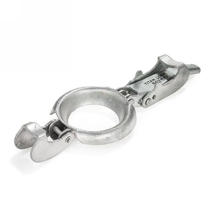 Заглушка с замком для ниппеля Bauer (Agri-Lock) 4", сталь, TL400AG-KKV TITAN LOCK