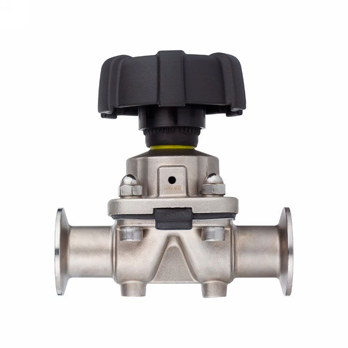 Мембранный клапан нерж.316 типа clamp-clamp, DN15 DIN TL15DVCLSS TITAN LOCK