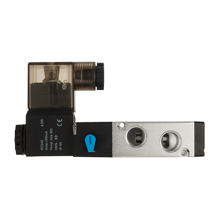 Пневмораспределитель электромагнитный 4V, серия 200, 1 канал, 6 мм, DC24V, TL4V210-06DC24V TITAN LOCK