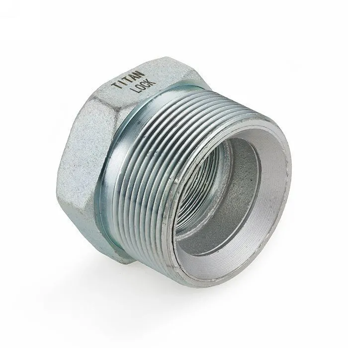 Переходник для парового соединения "GEFEST", ВР/НР, 2" NPT x Wing nut (оцинк. сталь), TLGFR2 (GB28) TITAN LOCK