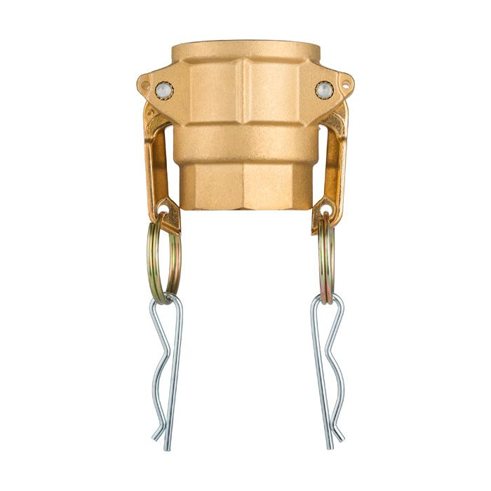 Камлок латунный тип D розетка, внутр. резьба BSP 2 1/2", TL250DBR TITAN LOCK