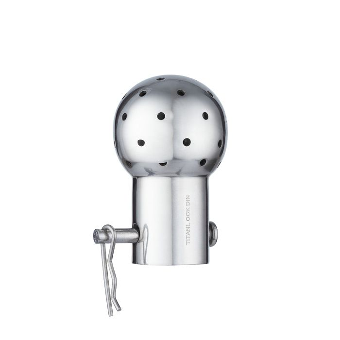 Моющая головка 360 град. под шплинт, DN22, D шара 50 мм, нерж. 304, TL50/22WHСP TITAN LOCK