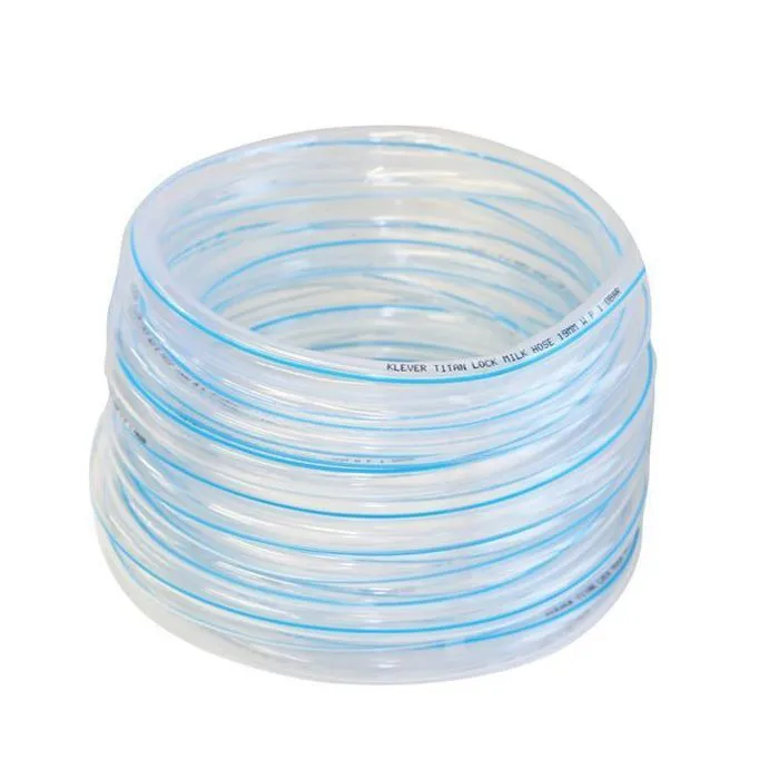 Молочный ПВХ шланг "KLEVER", внутр.д. 38 мм., TL038KL TITAN LOCK