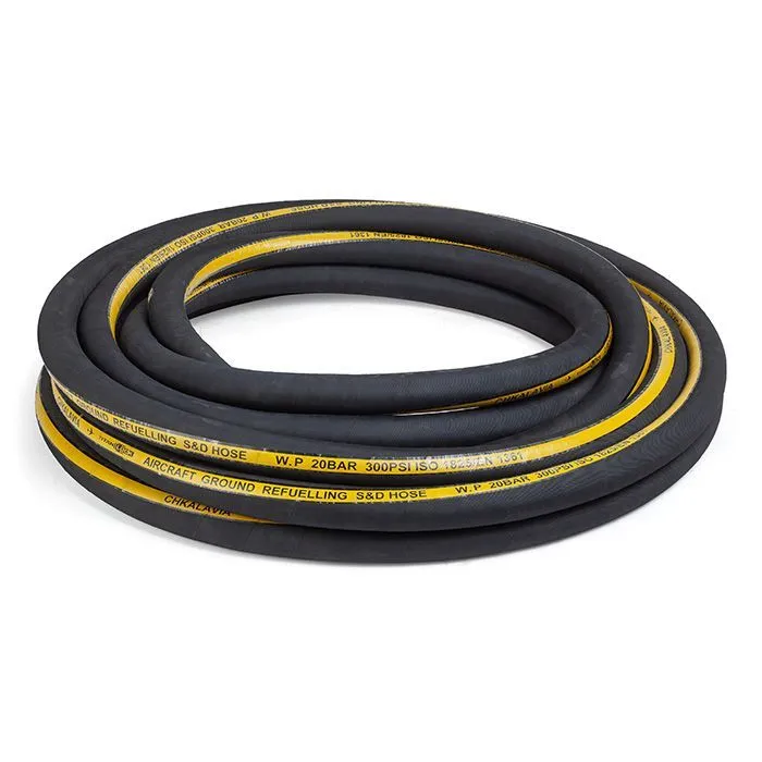 Рукав для авиационного топлива и заправки самолетов CHKALAVIA, нап-всас, внутр. диам. 76мм, -30C, 20 Бар, TL076CHK TITAN LOCK