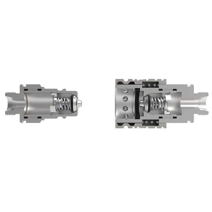 1/2 in, БРС серия M, ISO 5675, ниппель с метрической нар. резьбой, оцинк. сталь TL4M-PM/18X1.5 TITAN LOCK