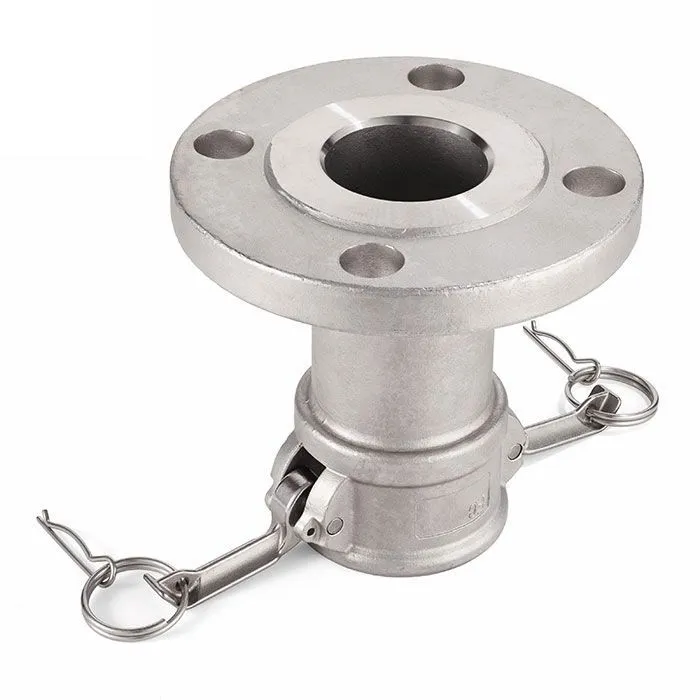 Камлок нержавеющий тип FC, розетка с фланцем 1", AISI316, TL100FCSS TITAN LOCK